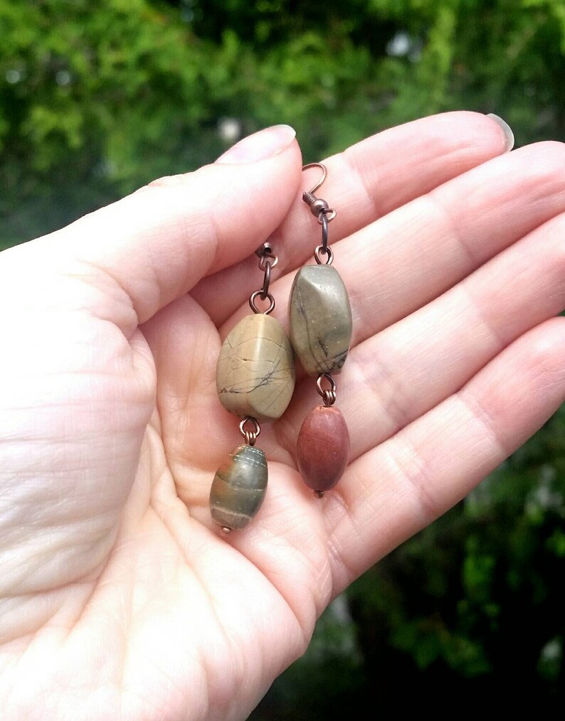 Boho Jasper Earrings - Image 5