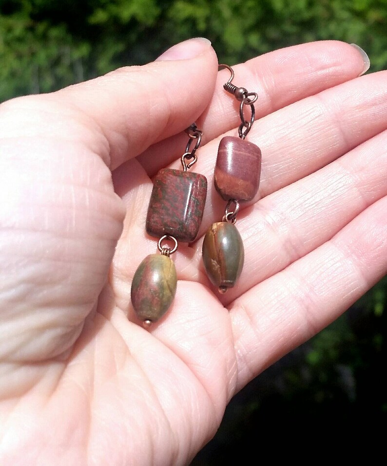 Boho Jasper Earrings - Image 3