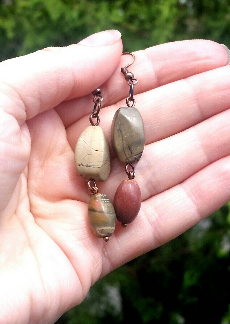 Boho Jasper Earrings - Image 3