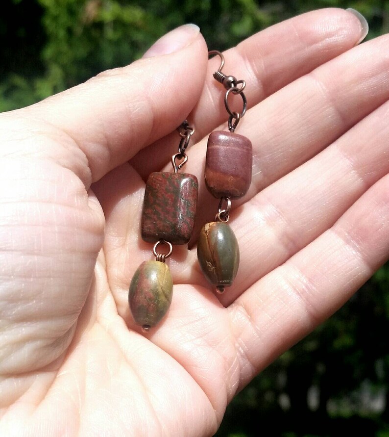 Boho Jasper Earrings - Image 5